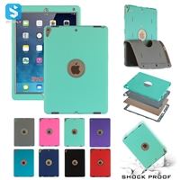 3 in 1 PC silicone case for iPad Pro 12.9 2017